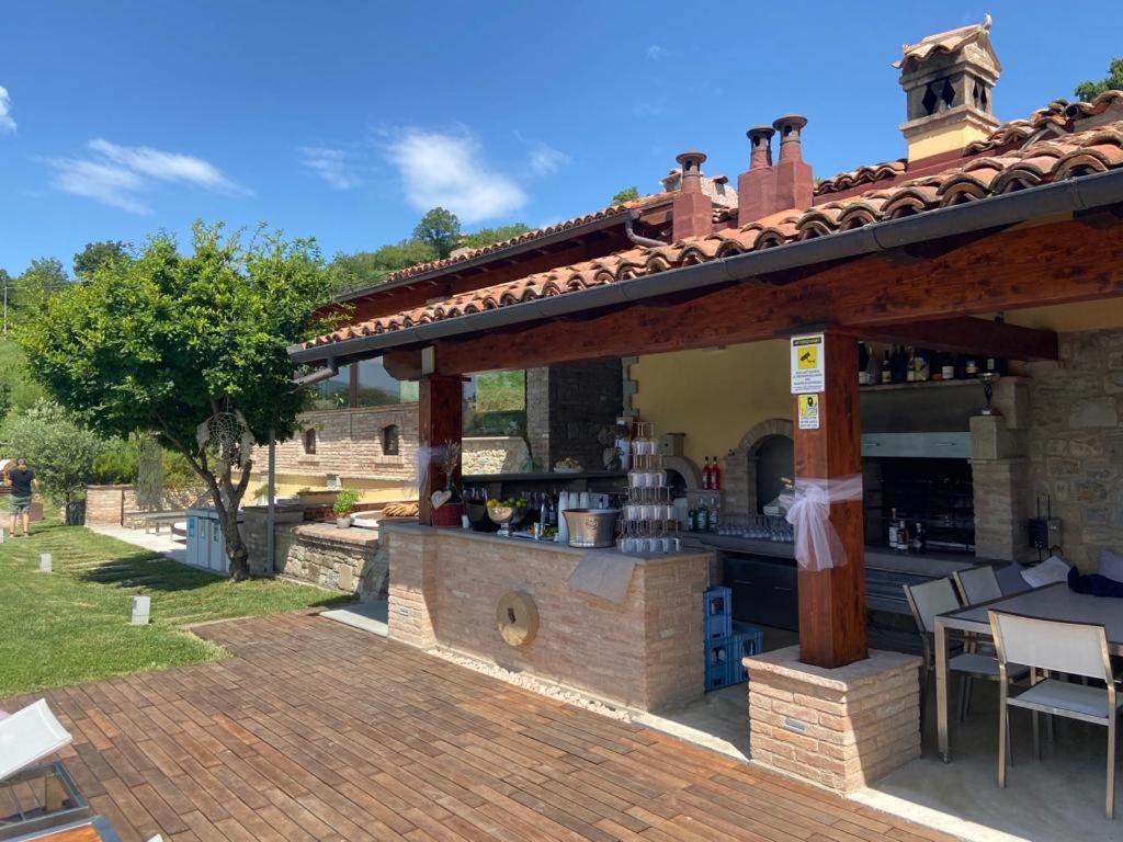 Agriturismo I Tassoni Villa ปาวุลโล เนล ฟริญาโน ภายนอก รูปภาพ