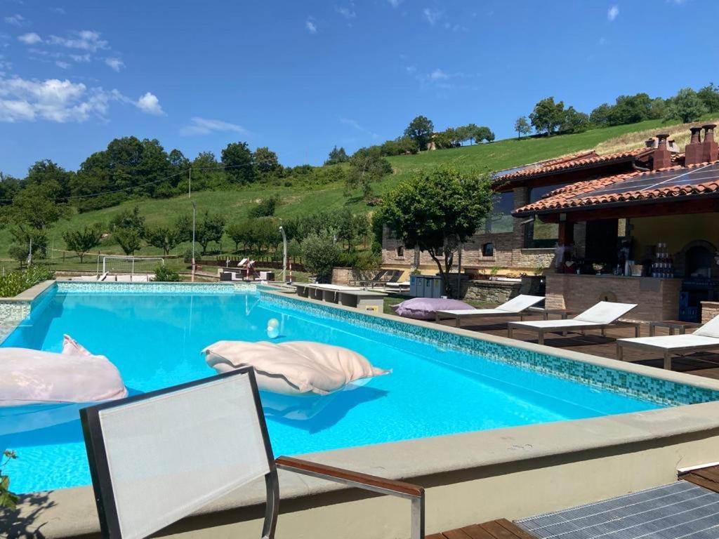 Agriturismo I Tassoni Villa ปาวุลโล เนล ฟริญาโน ภายนอก รูปภาพ