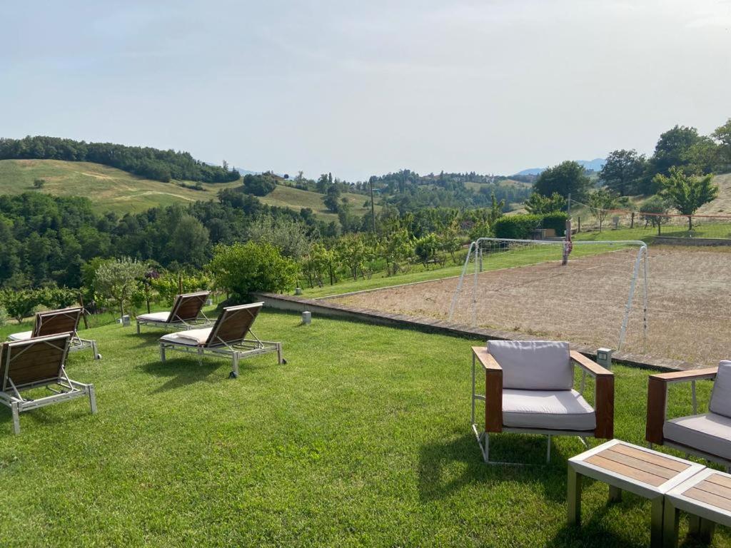 Agriturismo I Tassoni Villa ปาวุลโล เนล ฟริญาโน ภายนอก รูปภาพ